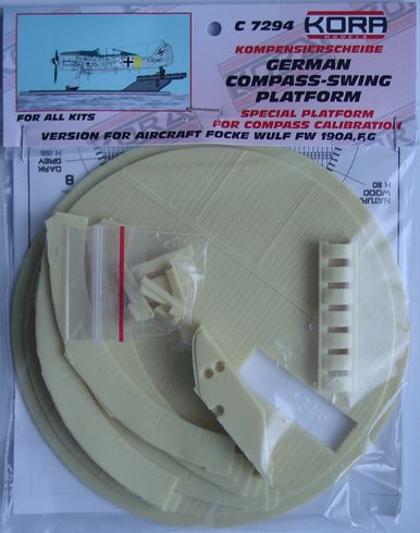 Compass-swing platform for Fw-190A, F, G